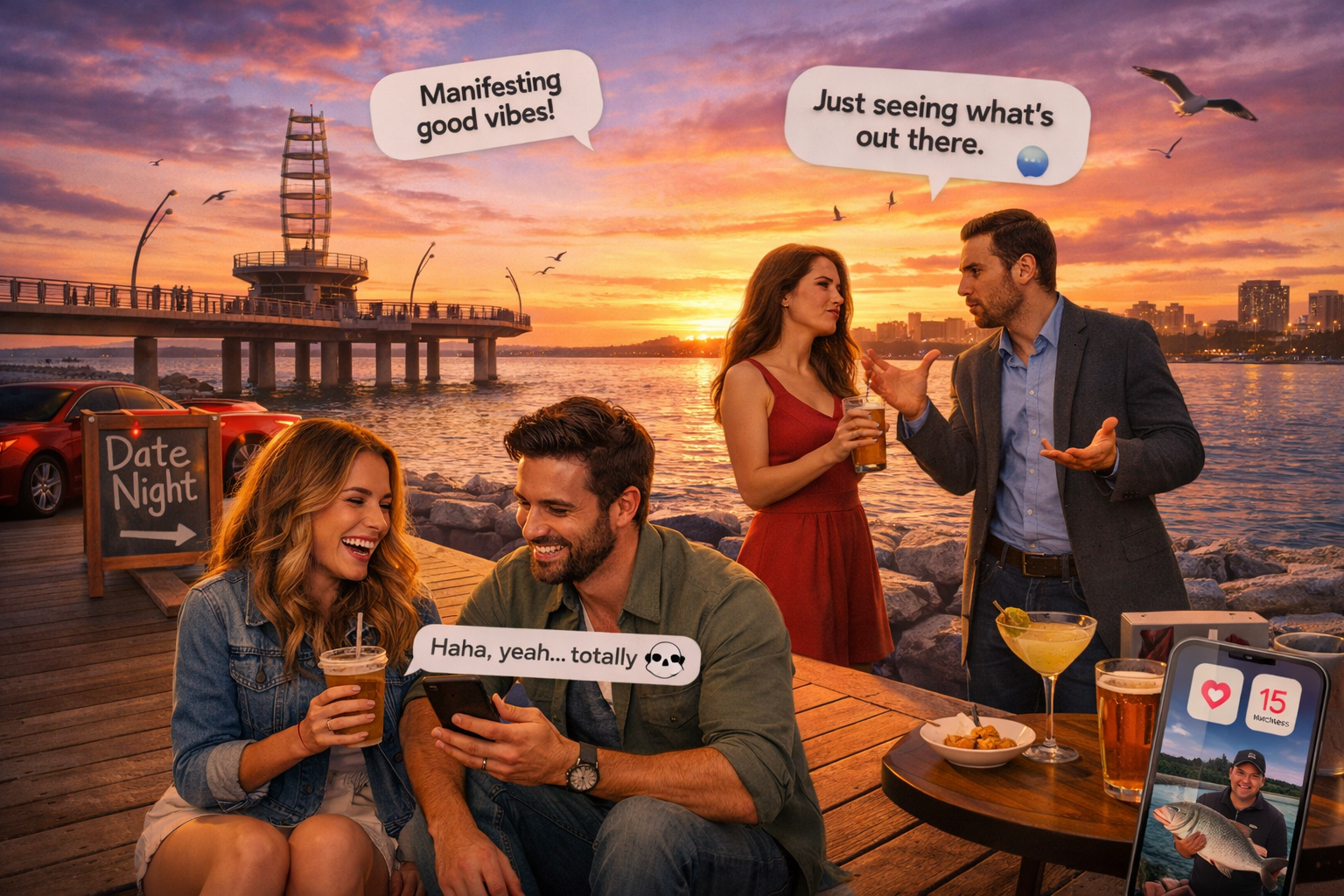 Dating in Burlington: Waterfront Romance, Beautiful People, and Texts That Go Nowhere 🤑😜🥰