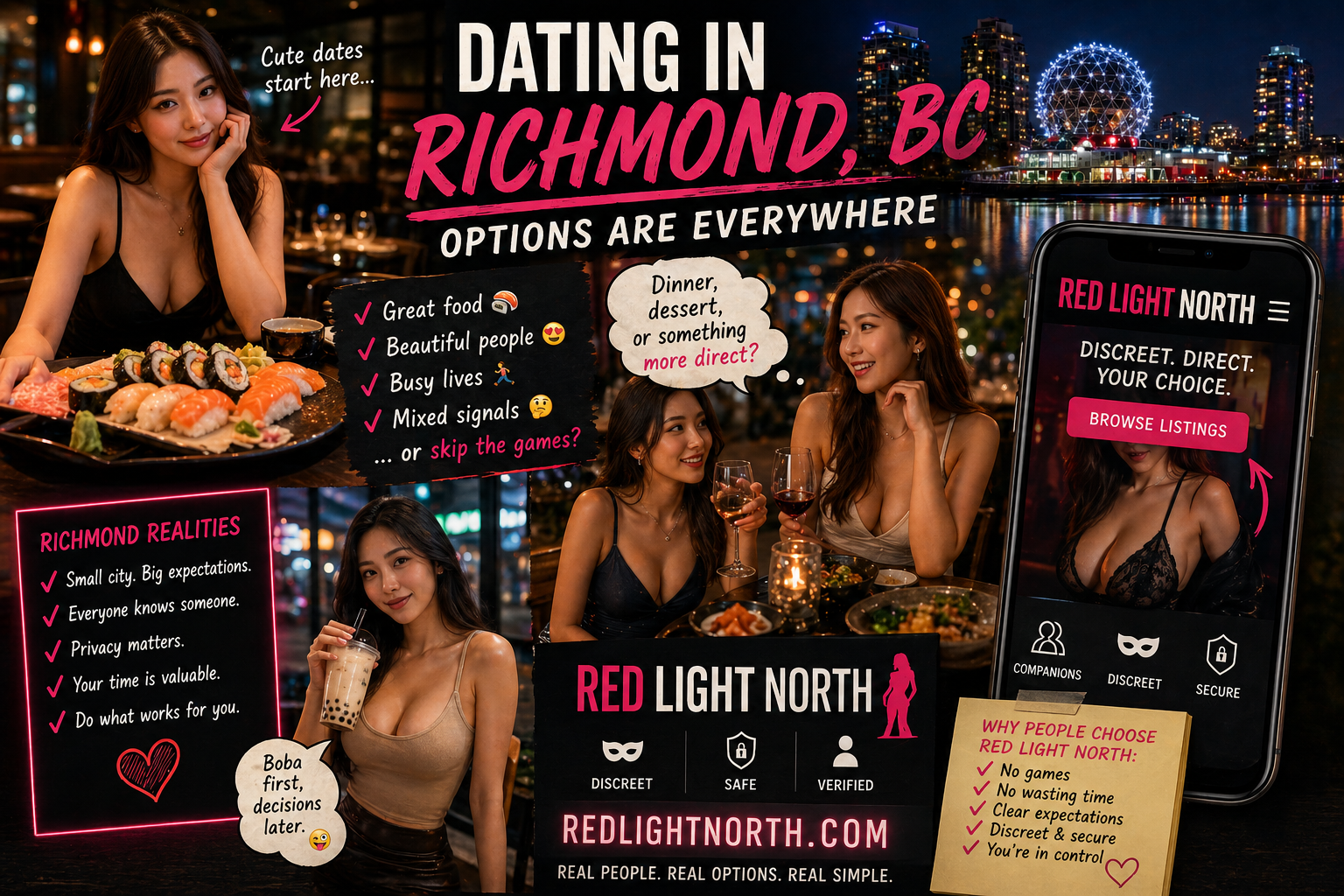 Dating in Richmond, BC: Dumplings, Dating Apps, and “Discreet Research”