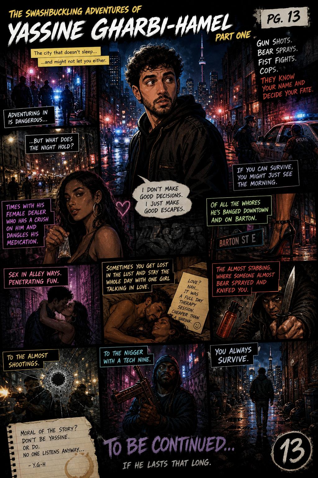 The Swashbuckling Adventures of YG: Part One — The City That Doesn’t Sleep (And Might Not Let You Either)
